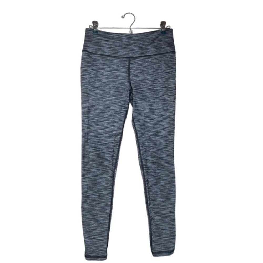 VICTORIA'S SECRET Sport Knockout Gray Marled Leggings - Size Medium - Picture 2 of 7